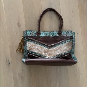 western tote bag